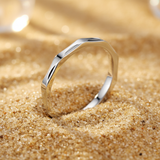 Anneau Argent sur Sable