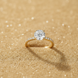 Bague Dorée sur Sable