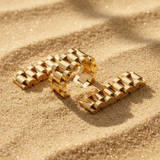 Bague Maillons Or sur Sable