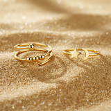 Duo Bagues sur Sable
