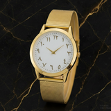 Montre Or sur Marbre