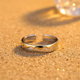 Bague Argent Miel sur Sable