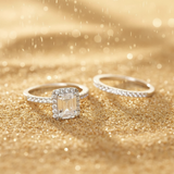 Bague Argent Séparée sur Sable Doré