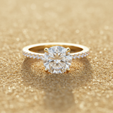 Bague Or Jaune Plate