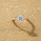 Bague Or Rose sur Sable