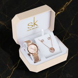 Coffret Rose Gold sur Marbre Noir